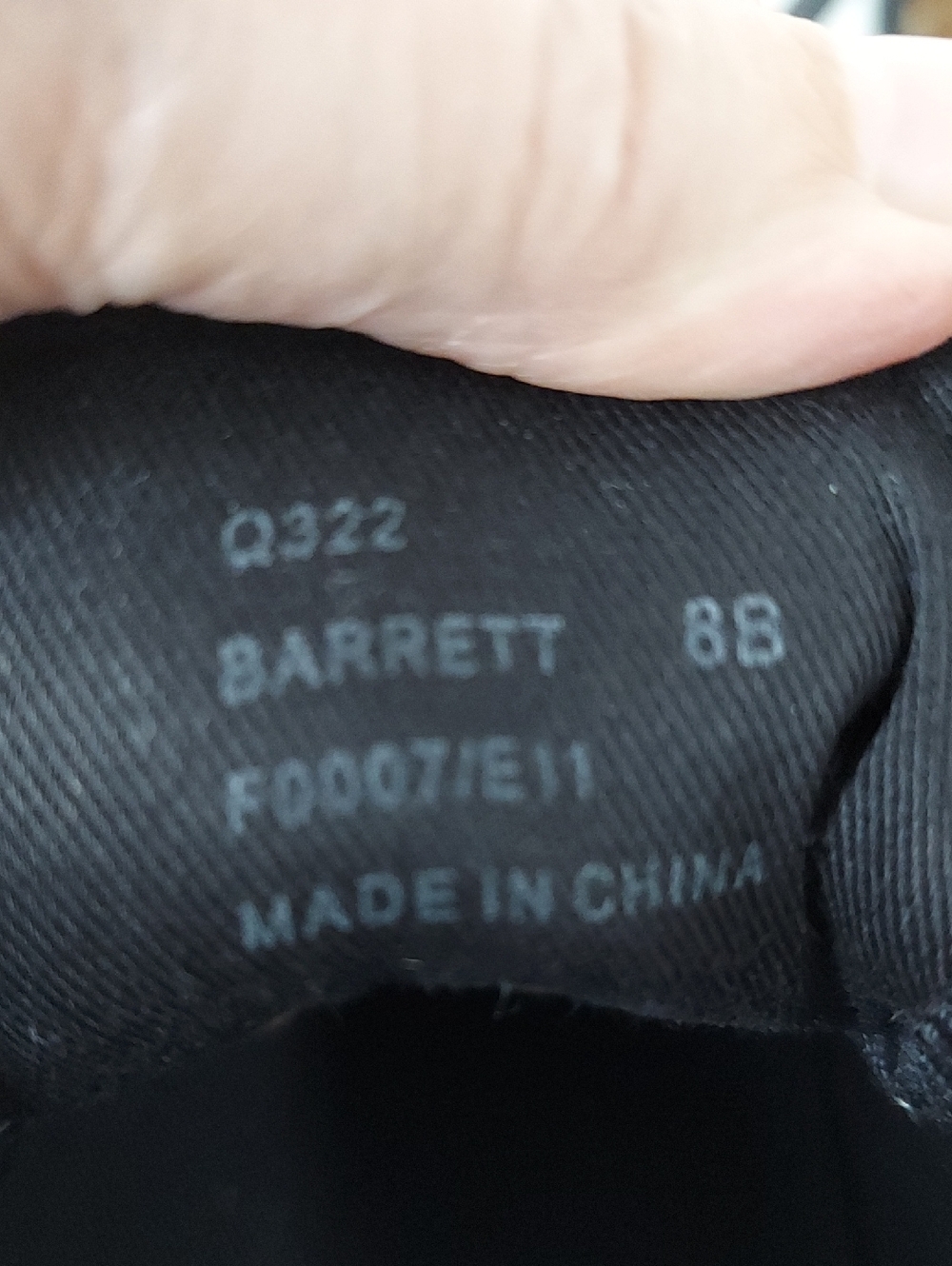 Coach Shoes, Size 8, Logo Fabric, Black & Gray, Patent Leather Heel - Picture 12 of 12